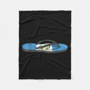 Cobertor De Velo Sobrevivente de Chancla Guatemala Bandeira Guatema