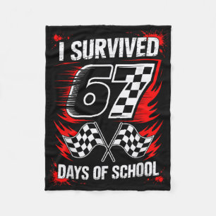 Cobertor De Velo Sobrevivi 67 Dias De Escola Six Seven Meme Corrend