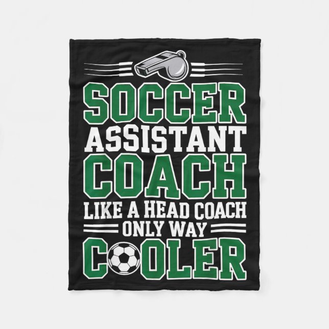 Cobertor De Velo Soccer Istant Coach Like A Head Coach Only Way Coo (Frente)