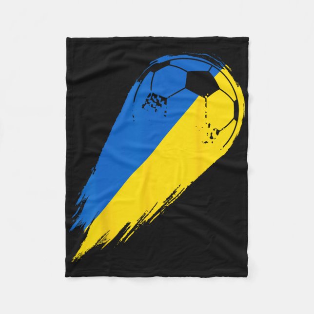 Cobertor De Velo Soccer Player Of Pride Ukraine  (Frente)