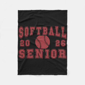 Cobertor De Velo Softbol Noite Sênior Softbol Sênior Graduado 2026