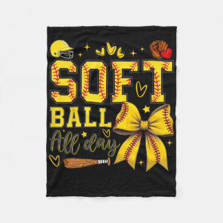 Cobertor De Velo Softll All Day Softll Coquette Bow Softll Lover 