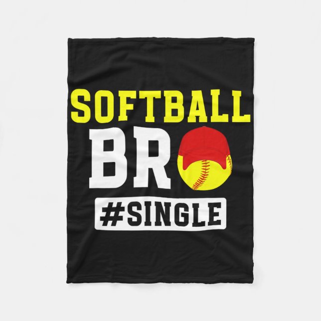 Cobertor De Velo Softll Bro Single Softll Brother Of A Softll Playe (Frente)
