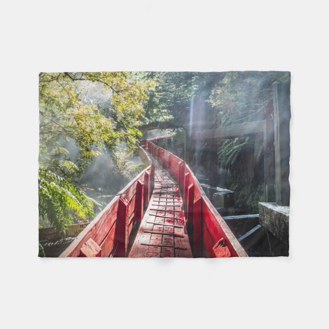 Cobertor De Velo Sol nos Termas Geometricas, Conaripe, Chile (Frente (Horizontal))