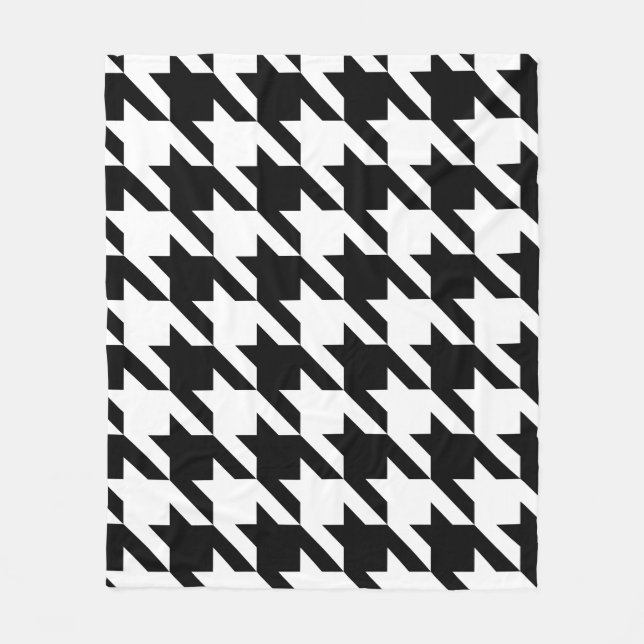 Cobertor De Velo som branco preto (Frente)