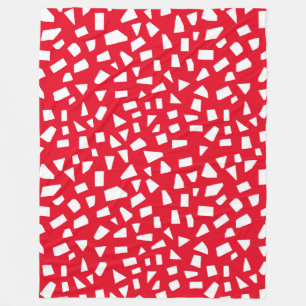 Cobertor De Velo Sombreamentos - Branco em Vermelho e6001c