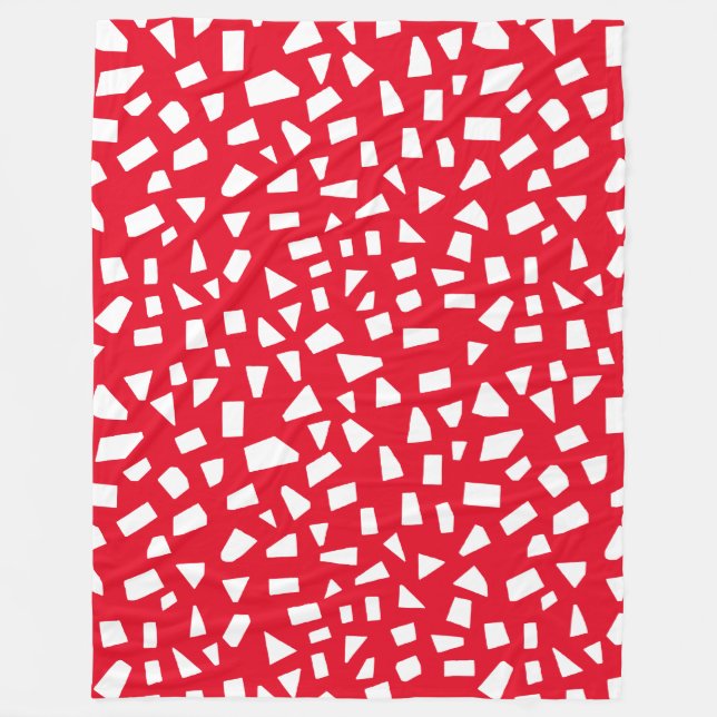 Cobertor De Velo Sombreamentos - Branco em Vermelho e6001c (Frente)