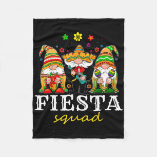 Cobertor De Velo Sombrero Gnomo Chapéu Mexicano Cinco de Mayo Gnomo