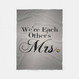 Cobertor De Velo Somos a Tipografia do Orgulho Lésbico