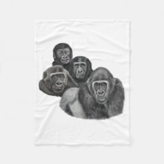 Cobertor De Velo Son Gorilla Blanket By AGE. Gorilla Life GL/TFW