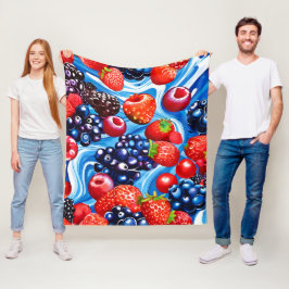 Cobertor De Velo Sonho Azul Berrílico