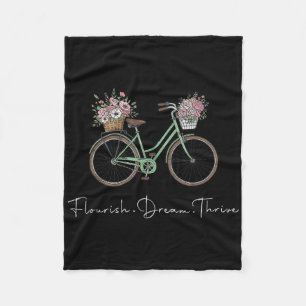 Cobertor De Velo Sonho Farto Bicicleta Floral Feliz 8647 Trum