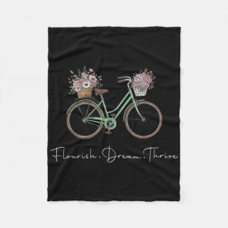 Cobertor De Velo Sonho Farto Bicicleta Floral Feliz 8647 Trum