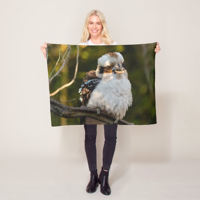Cobertor De Velo Soprava rindo kookaburra (In Situ)