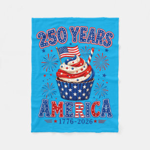Cobertor De Velo Sorvete Patriótico 250 Anos América