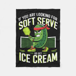 Cobertor De Velo Sorvete soft serve de pickleball para homens mulhe