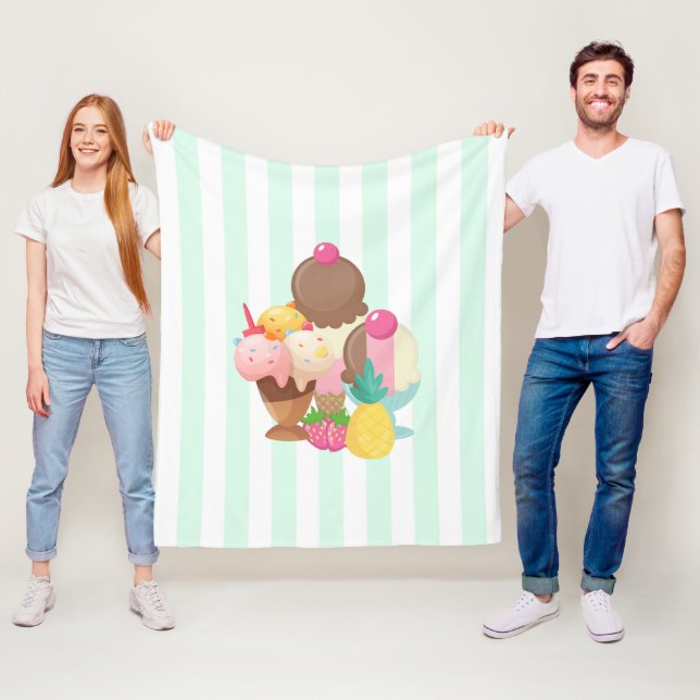 Cobertor De Velo Sorvetes com borras (In Situ)