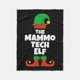 Cobertor De Velo Sou a família Mammo Tech Elf Pajama Natal