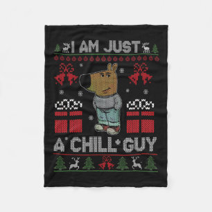 Cobertor De Velo Sou apenas uma Cara de frio que gosta do Meme de N