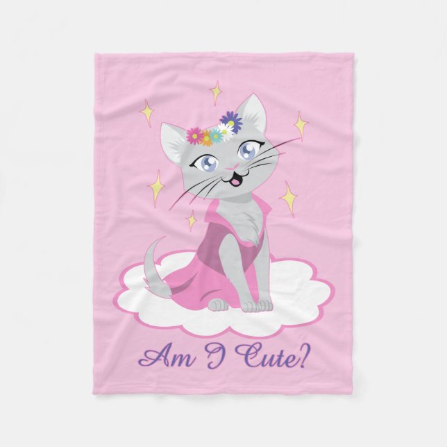 Cobertor De Velo Sou Bonita? (Frente)