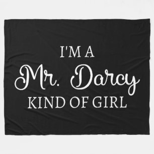 Cobertor De Velo Sou o Sr. Darcy tipo de garota que sou