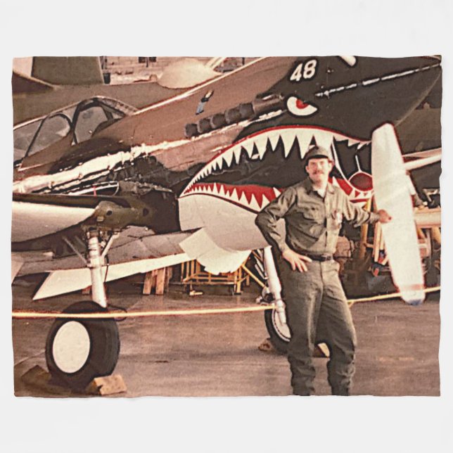 COBERTOR DE VELO SOU UM COBERTO DE CARNE VETERANA ORGULHOSO (Frente (Horizontal))