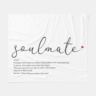 Cobertor De Velo Soulmate Definition Script Love Heart