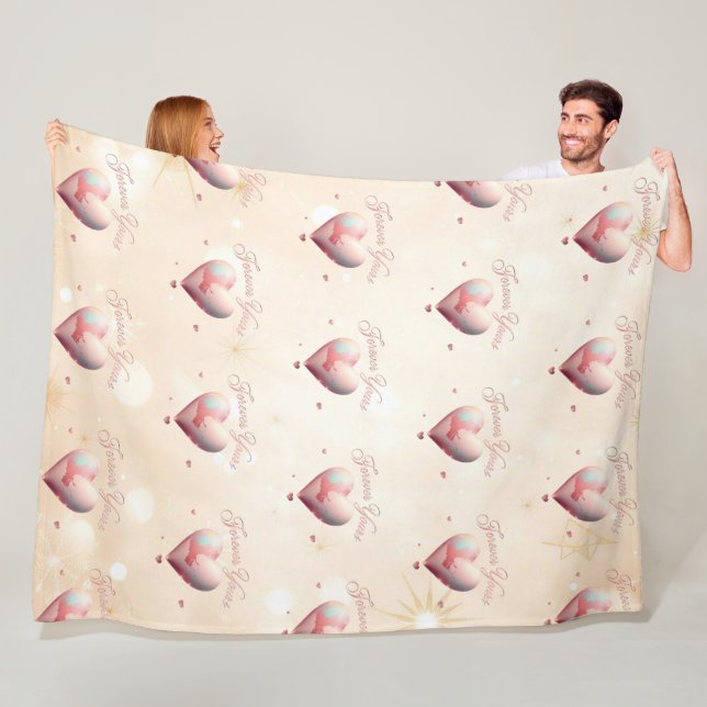 Cobertor De Velo "Soulmate Love Forever" (In Situ)