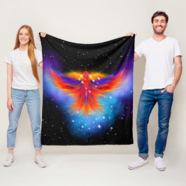 Cobertor De Velo Space Phoenix Nebula