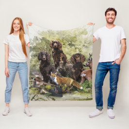Cobertor De Velo Spaniels Alemães ( Deutscher Wachtelhund )