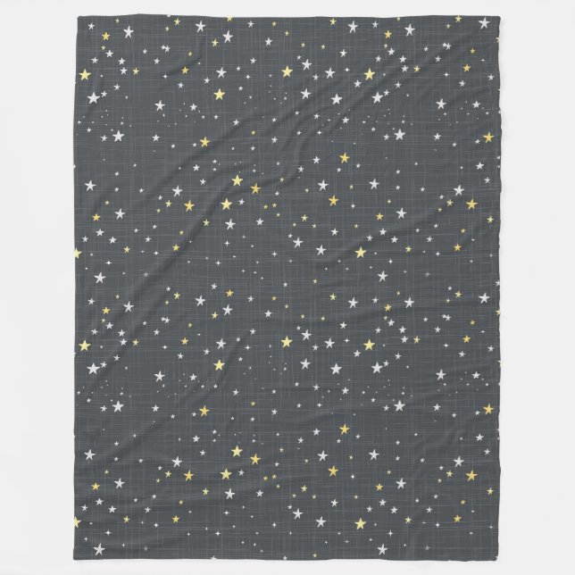 Cobertor De Velo Sparkle Night (Frente)