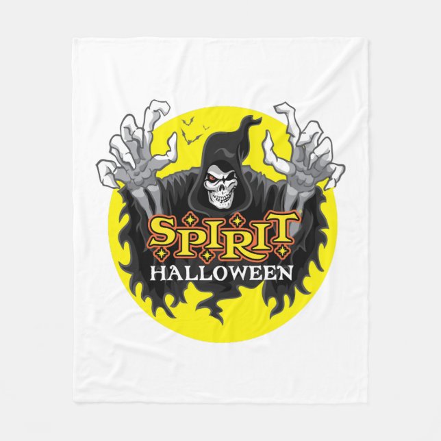 Cobertor De Velo Spirit Halloween (Frente)