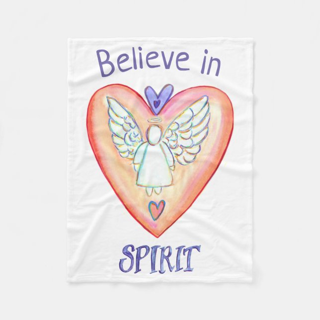 Cobertor De Velo Spirit Prayer Angel Blanket (Frente)
