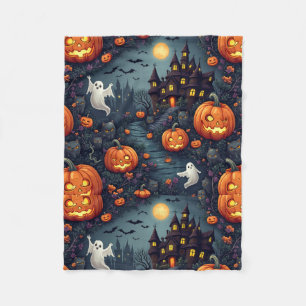 Cobertor De Velo Spookeen Halloween Assombrado Voo Noturno Pequeno