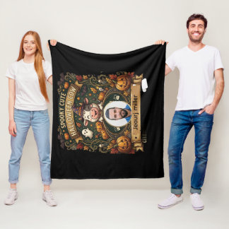 Cobertor De Velo Spooky Cute Halloween Cow Personalized Party Suite