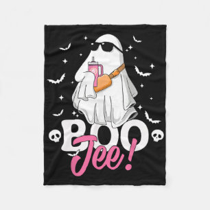 Cobertor De Velo Spooky Season Cute Ghost Halloween Costume Boujee