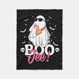 Cobertor De Velo Spooky Season Cute Ghost Halloween Costume Boujee