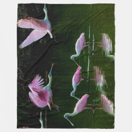 COBERTOR DE VELO SPOONBILL CRANE