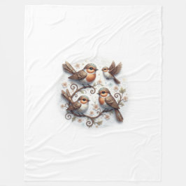 Cobertor De Velo Spring Whispers on the Branches