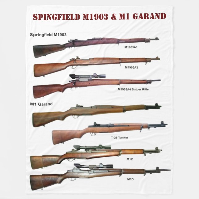 COBERTOR DE VELO SPRINGFIELD M1903 & M1 GARAND (Frente)