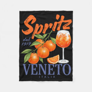 Cobertor De Velo Spritz Veneto Dal 1919 Itália Vinho Laranja Vintag