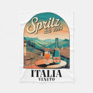 Cobertor De Velo Spritz Veneto Itália Vinho Laranja Vintage Cauda 2