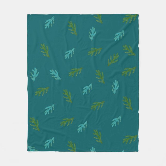 Cobertor De Velo Spruce Twigs - cheiro de floresta (Frente)