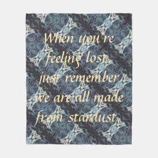 Cobertor De Velo Stardust Fleece Blanket