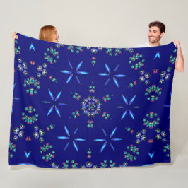 Cobertor De Velo Starlit Kaleidoscope