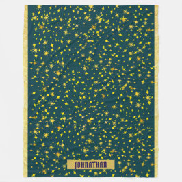 Cobertor De Velo Starry Night Fleece Throw