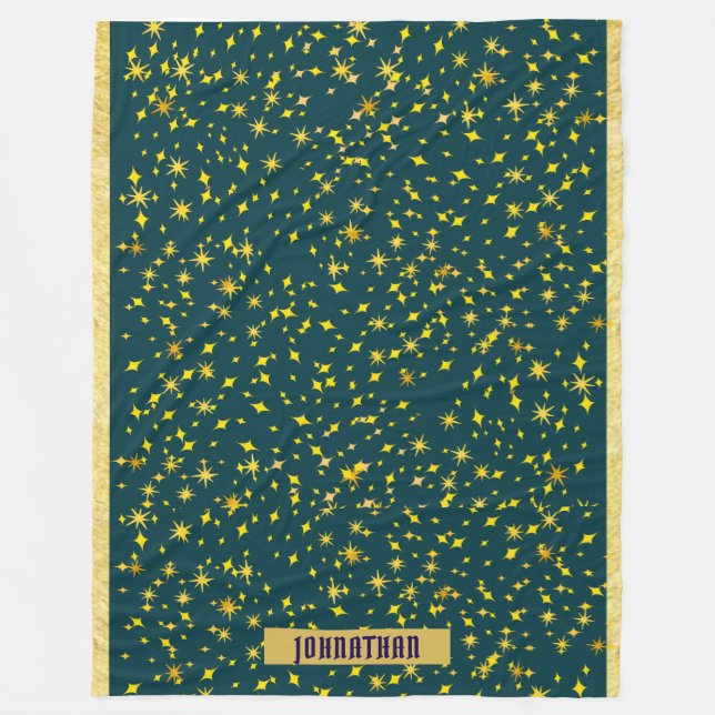 Cobertor De Velo Starry Night Fleece Throw (Frente)