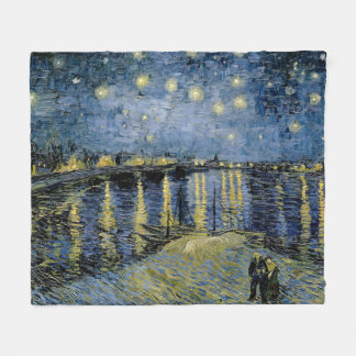Cobertor De Velo Starry Night Vincent van Gogh