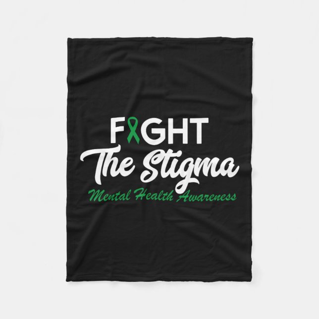Cobertor De Velo Stigma Mental Health Problems Mental Health Aw (Frente)