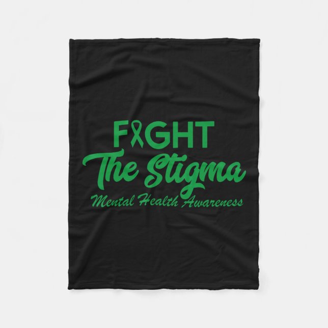 Cobertor De Velo Stigma Mental Health Problems Mental Health Aw (Frente)